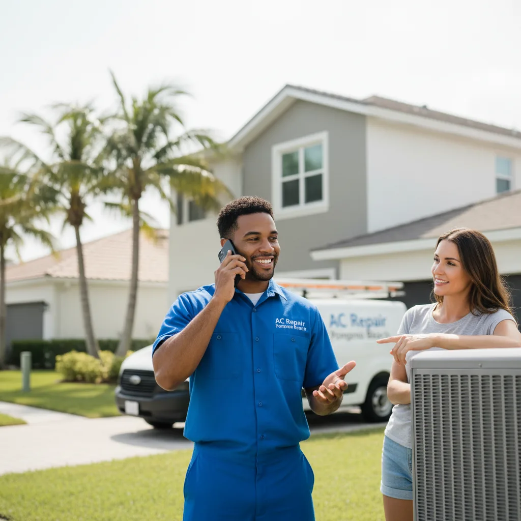 AC Repair Pompano Beach customer support in Dunnigan